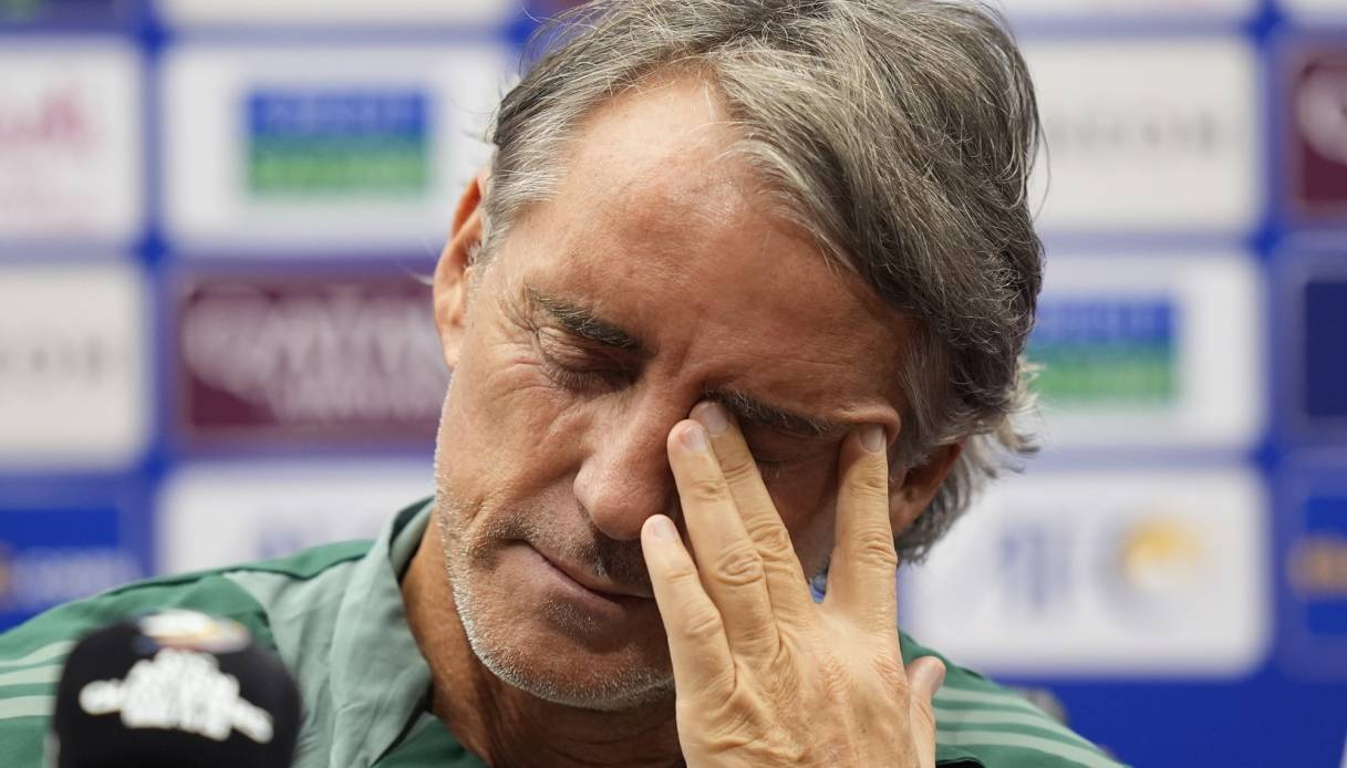 Sportal: Roberto Mancini rischia il posto in Arabia Saudita