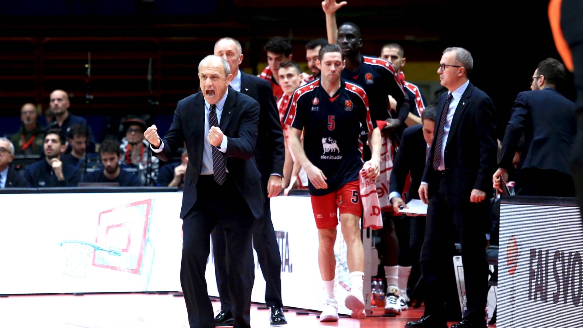 Sportal: L'Olimpia Milano batte il Maccabi, Ettore Messina sottolinea la crescita