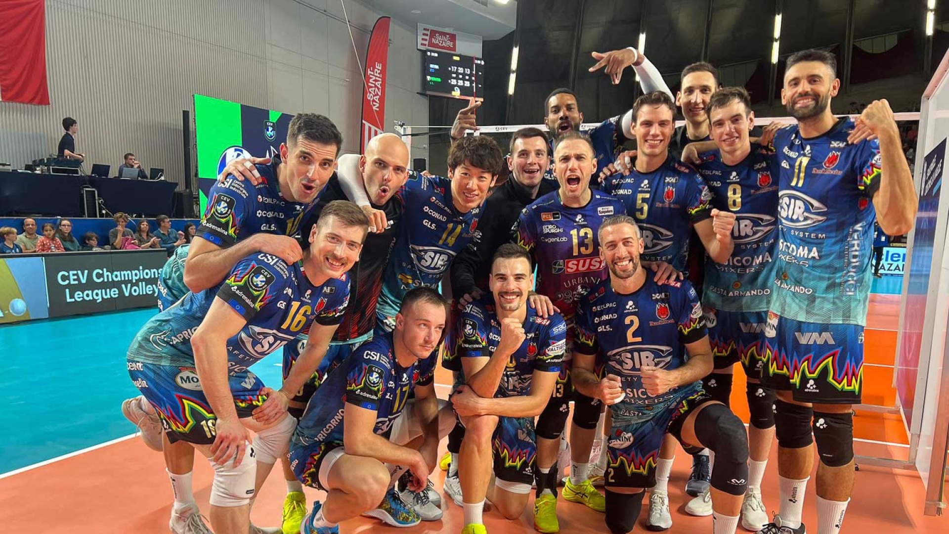 Sportal: Perugia, vittoria in scioltezza e primato in Champions