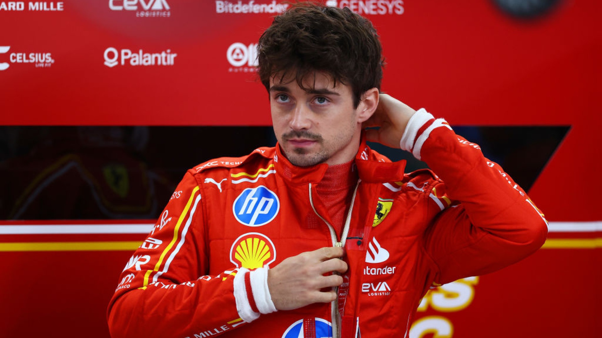 Sportal: Ferrari, Charles Leclerc non se lo spiega