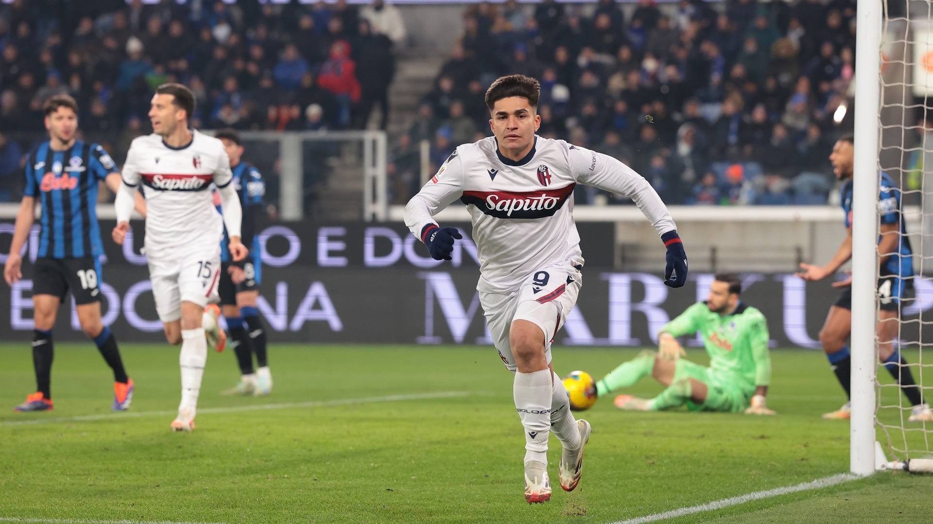 Coppa Italia: Santiago Castro abbatte l'Atalanta, Bologna in semifinale