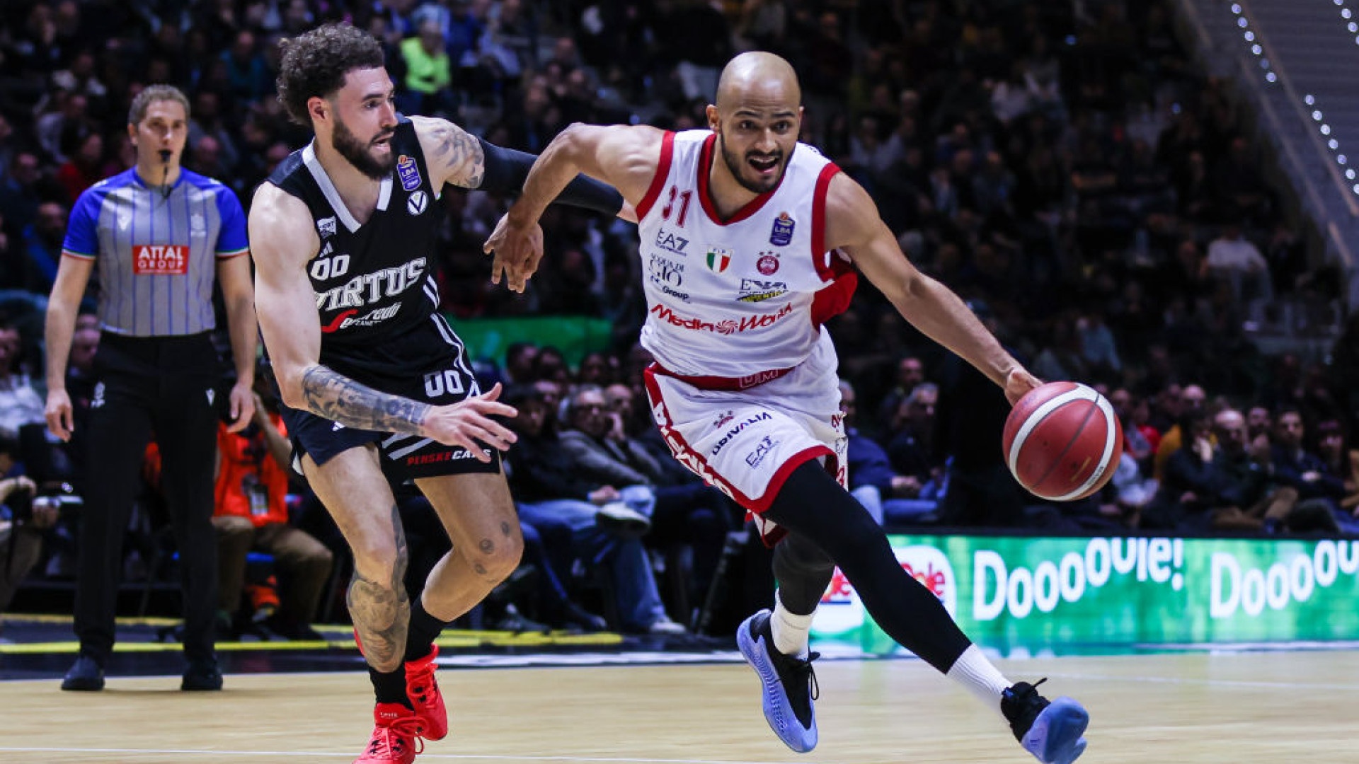 Virtus Bologna-Olimpia Milano in chiaro