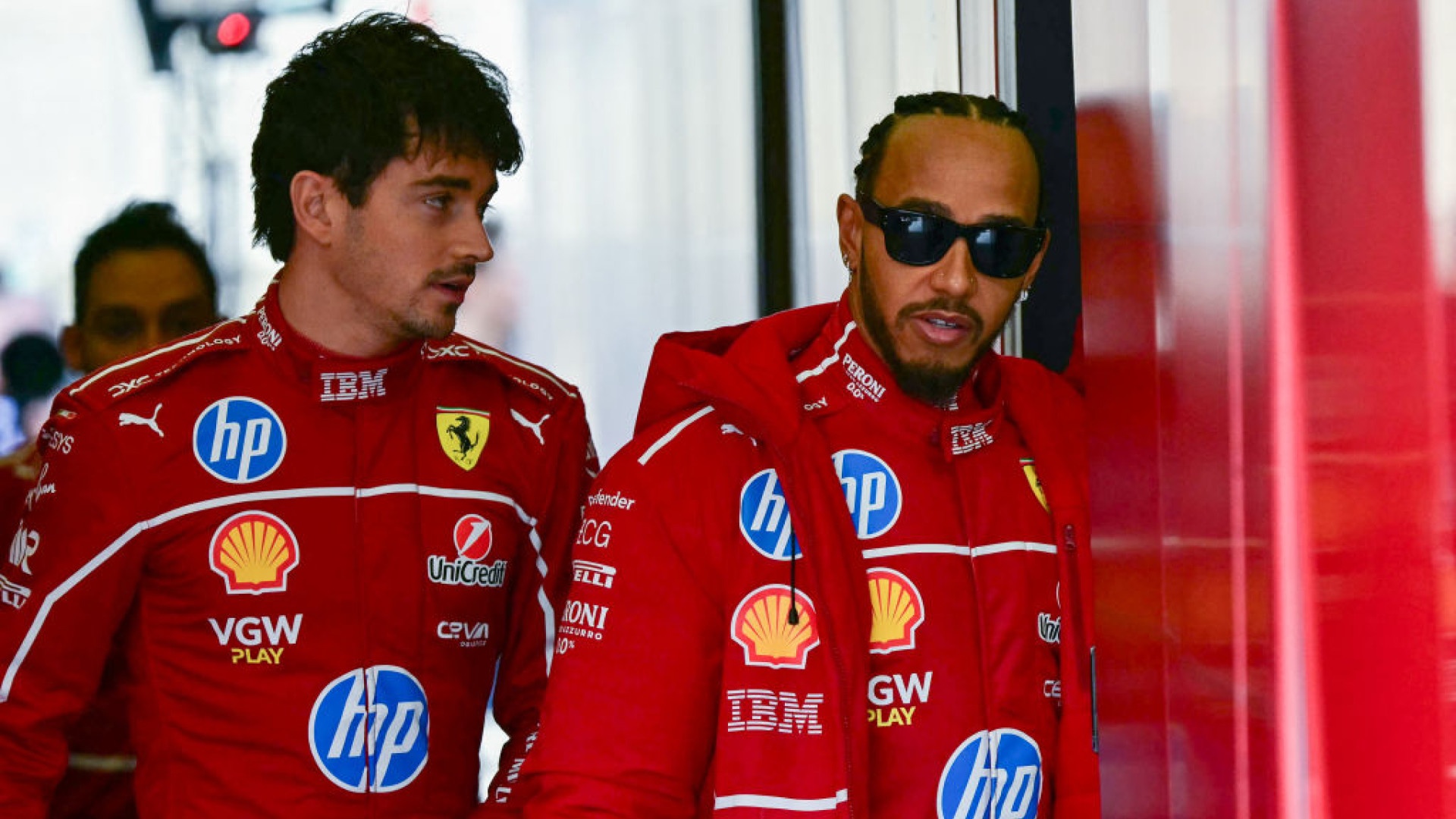 Davide Valsecchi mette Charles Leclerc davanti a Lewis Hamilton