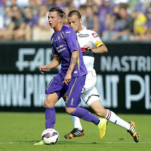 Viola bloccati sullo 0-0 in casa dal Genoa. I gigliati comandano il gioco e sono evidentemente superiori tecnicamente, ma non passano.
