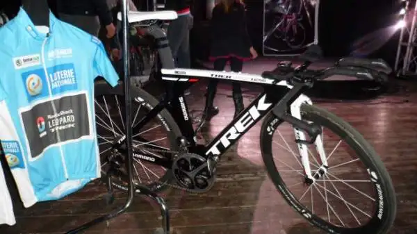 Serata d'inaugurazione della stagione di Giacomo Nizzolo, velocista del team Trek Factory Racing.