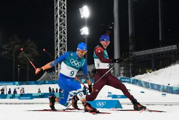 Federico Pellegrino, argento nello Sprint di Fondo.