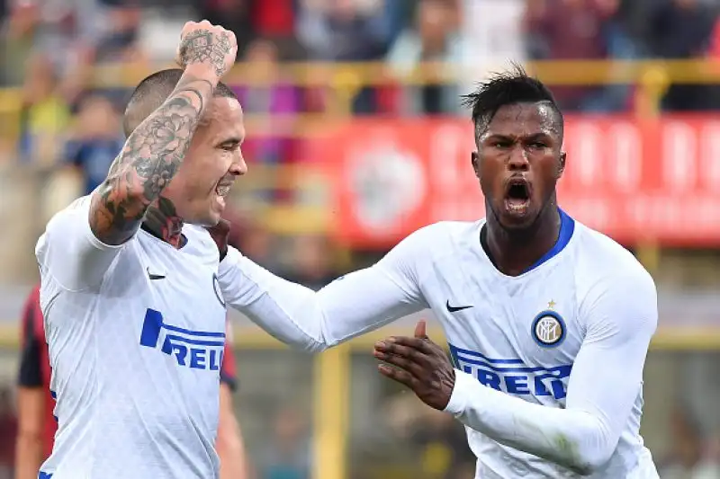 Al suo esordio in campionato in maglia neroazzurra Nainggolan va subito a segno e sblocca il risultato a Bologna. Candreva e Perisic arrotondano il risultato nel finale.