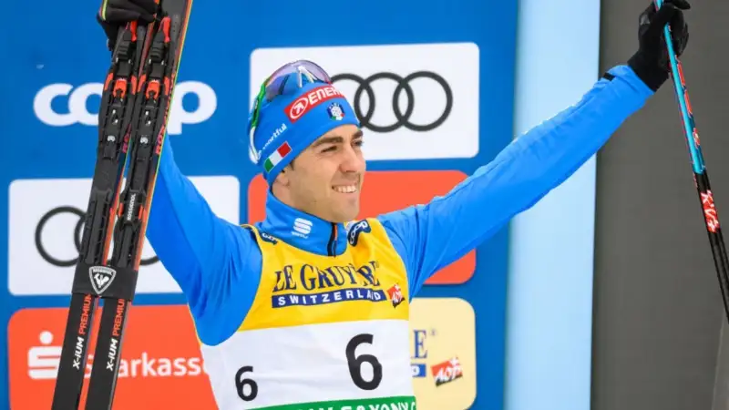 Federico Pellegrino, sprint tecnica libera (Sci di fondo): dopo l'argento di 4 anni fa, Chicco proverà a spodestare Klaebo.