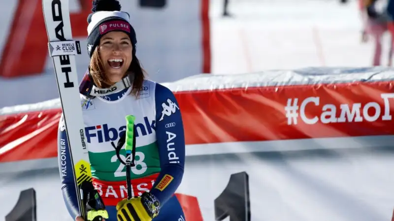 Elena Curtoni, superG (Sci alpino): anche la valtellinese rientra tra le favorite in questo superG.

