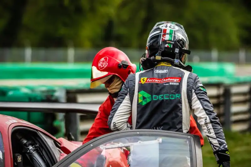 Il suo incidente è avvenuto al sesto giro personale complessivo della seconda sessione di prove libere. Foto di Cristian Lovati
