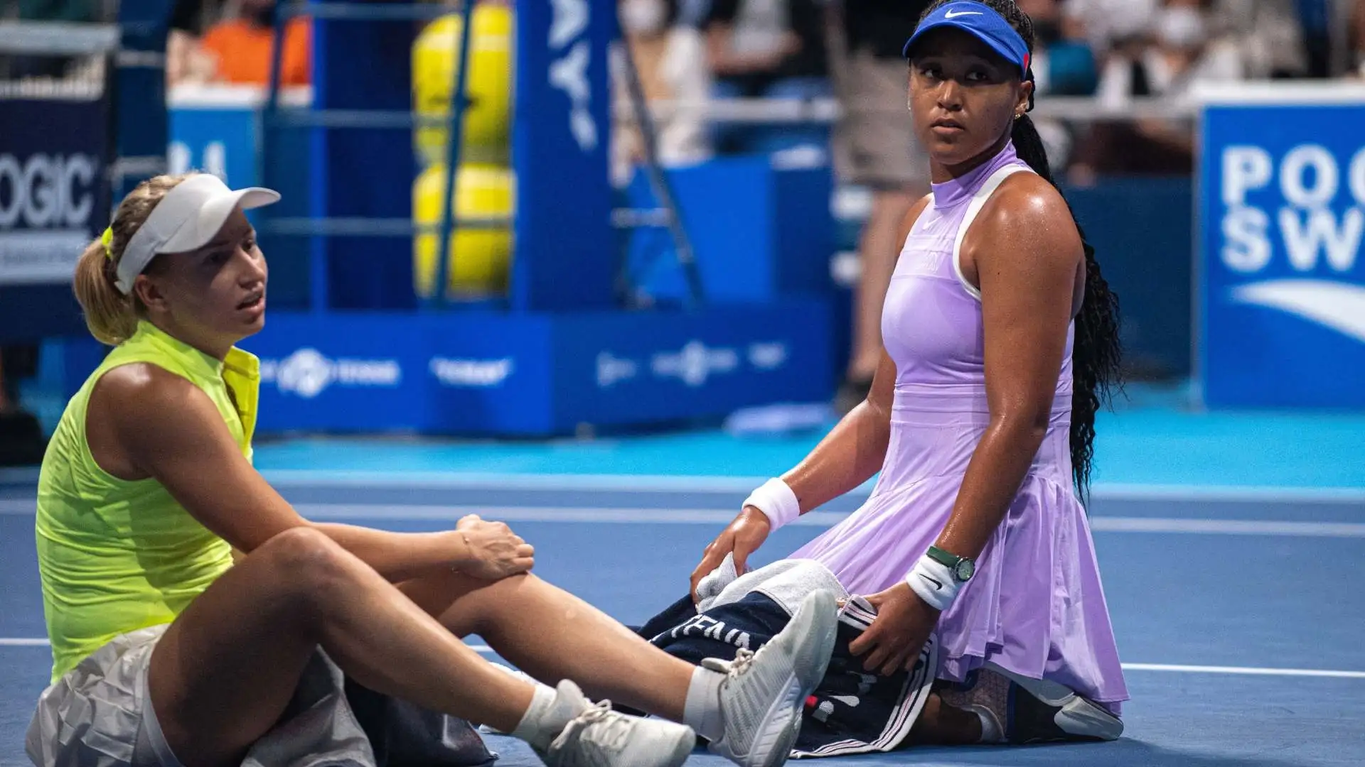 La Osaka ha soccorso la tennista naturalizzata australiana, Daria Saville