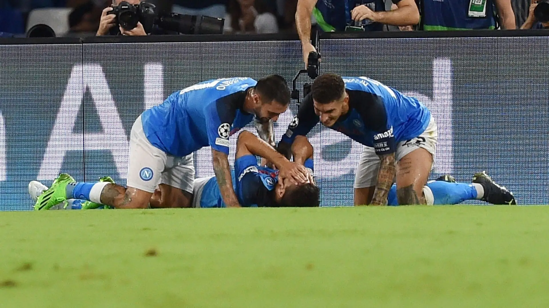 Gli azzurri hanno vinto per 4-1: proprio di Simeone la terza marcatura
