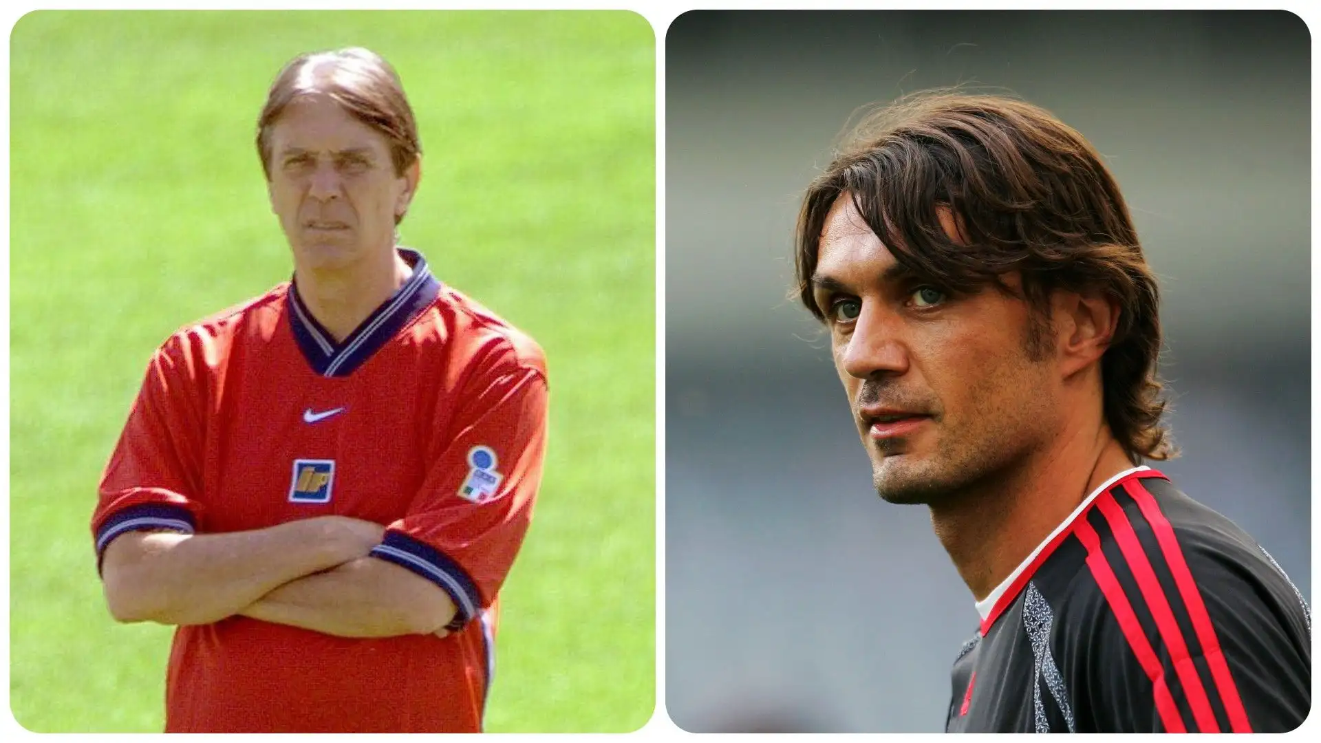 Cesare Maldini e Paolo Maldini
