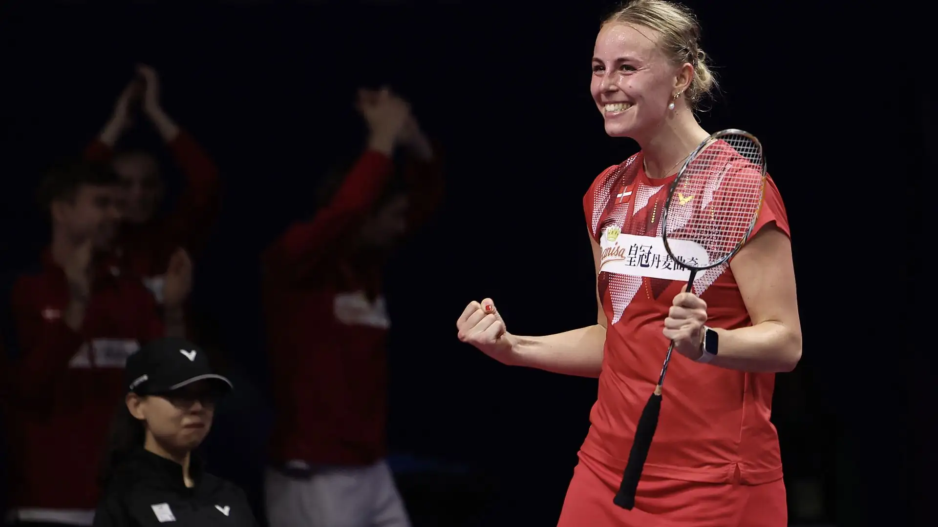 Nel 2020, insieme alla squadra danese, ha vinto i Campionati europei a squadre femminili 