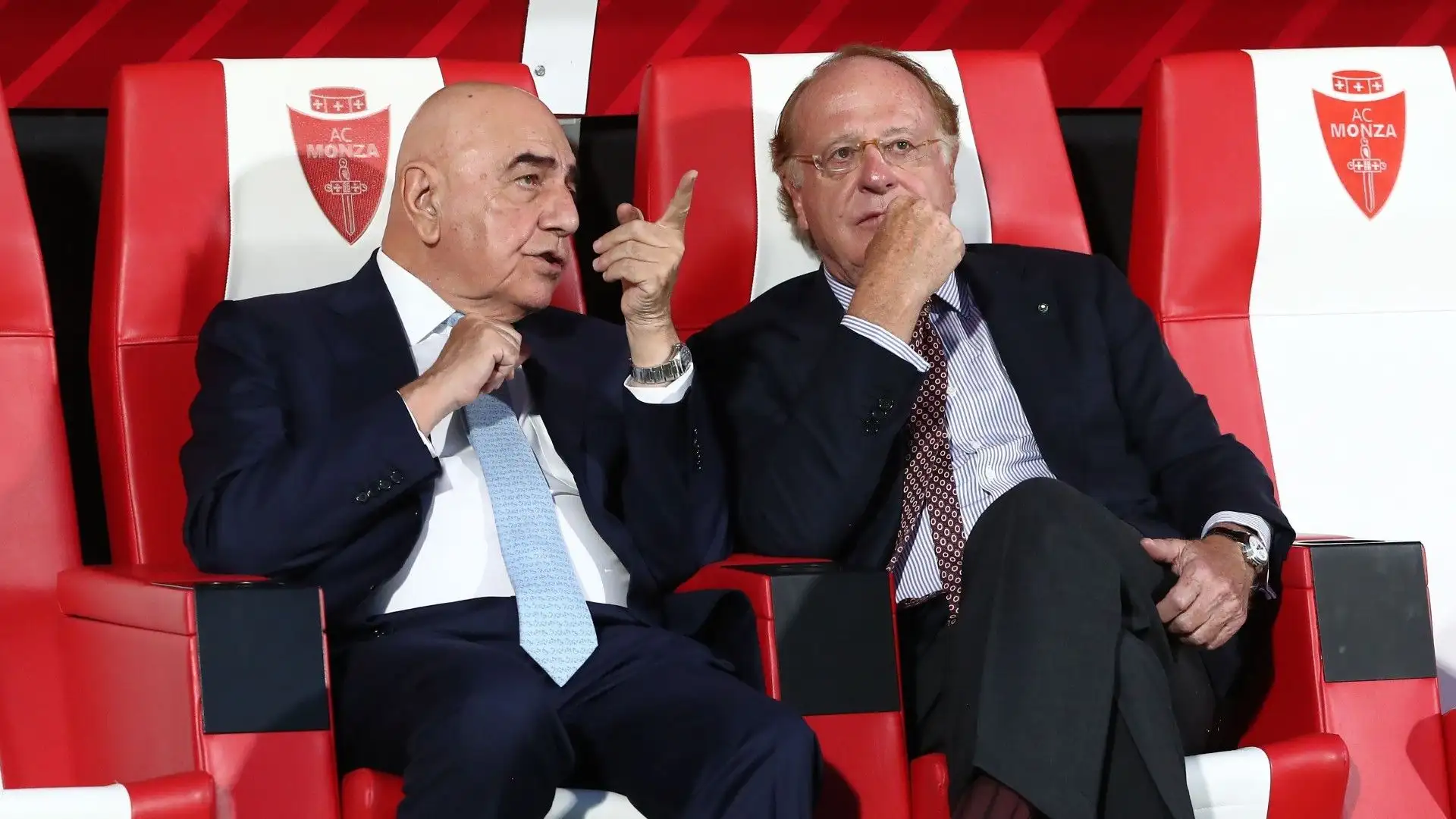 Galliani e Scaroni hanno scambiato qualche parola prima della partita