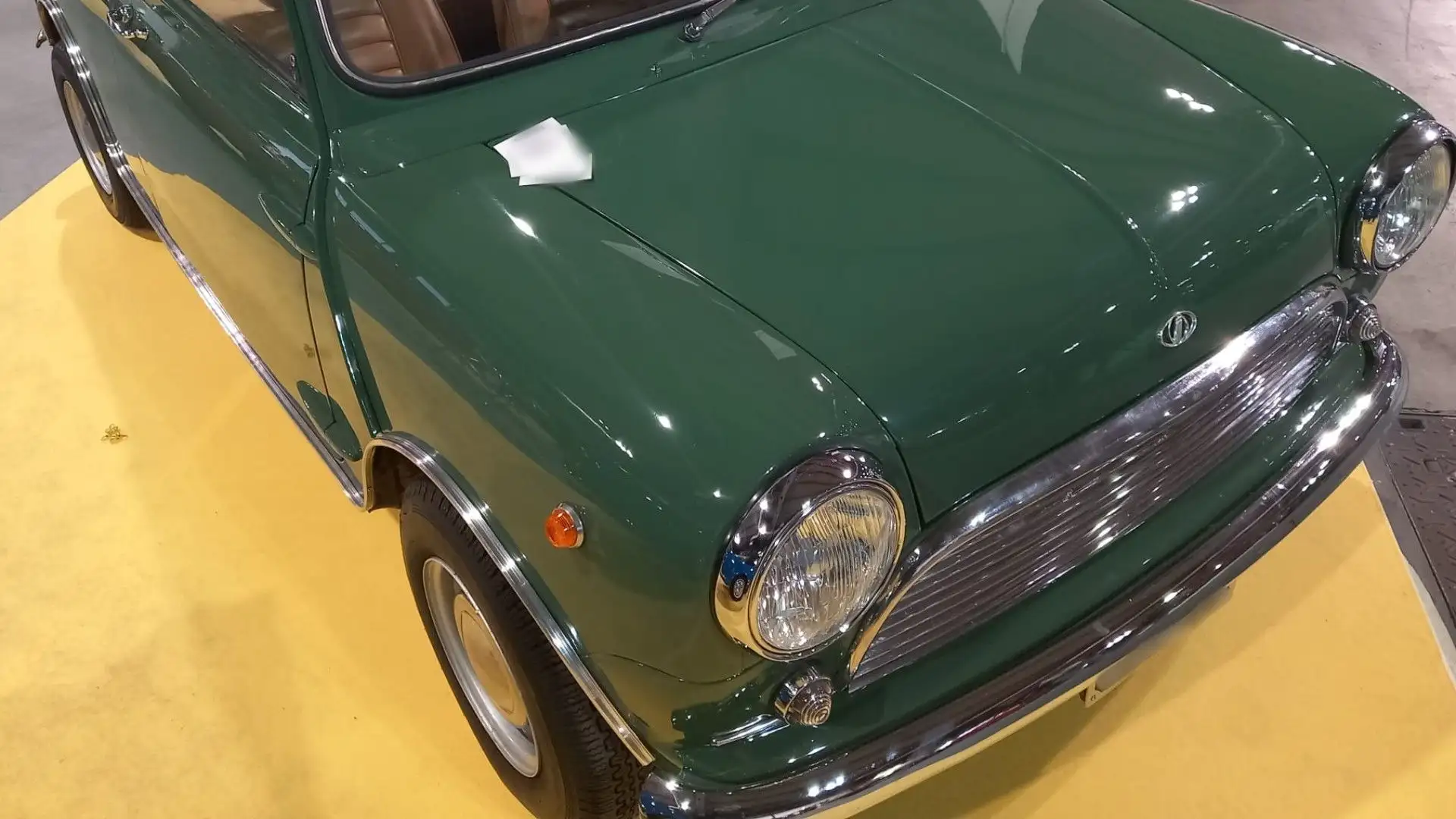 Il verde pastello è uno dei colori che hanno fatto epoca con quest'auto