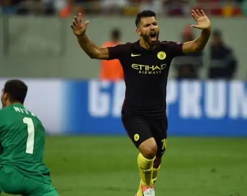 Pazzo Aguero, tre gol e due rigori falliti