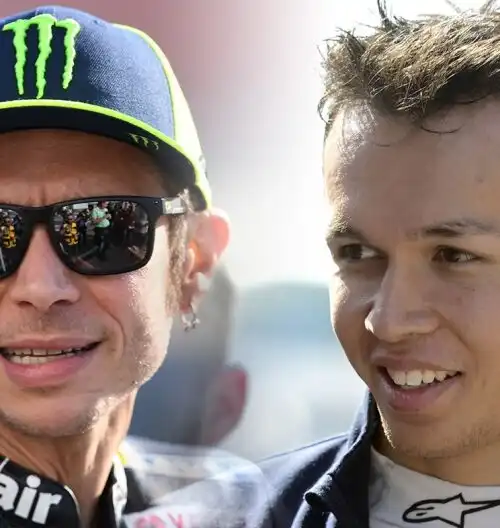 Valentino Rossi in F1 grazie ad Alexander Albon