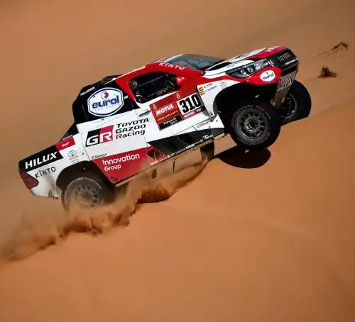 Dakar, grande spavento per Fernando Alonso