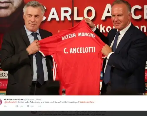 Ancelotti si presenta e gela la Juve