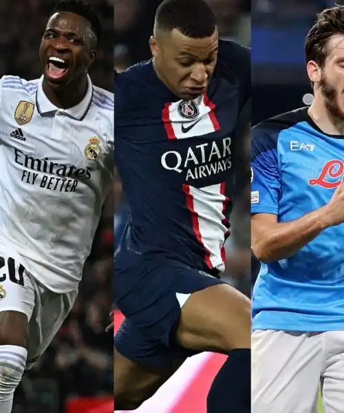 I calciatori con più dribbling riusciti in Champions League: la classifica in foto