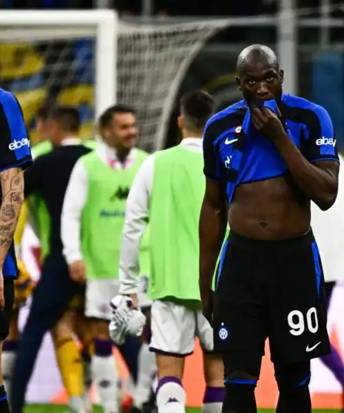 Inter ancora sconfitta, la delusione di Lukaku e Lautaro: le foto