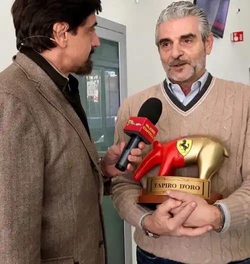 Tapiro per la Ferrari, Arrivabene la mette in musica