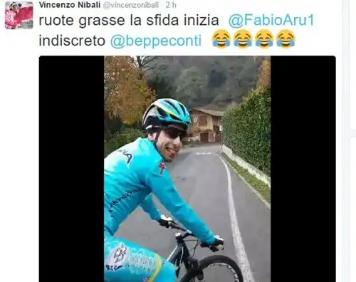 Siparietto Aru-Nibali a Lugano