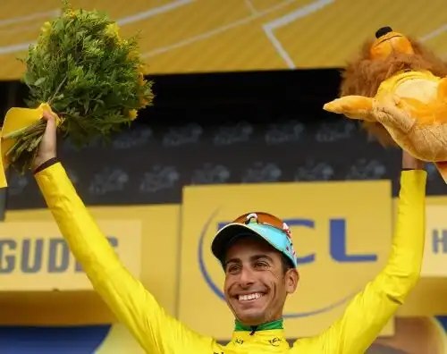 Tour de France: Fabio Aru in maglia gialla