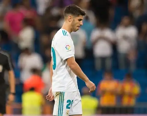 Asensio messo ko dalla ceretta