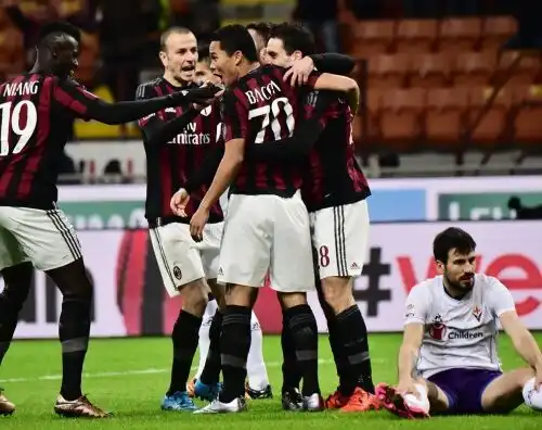 Bacca-Boateng, il Milan torna a crederci: viola ko