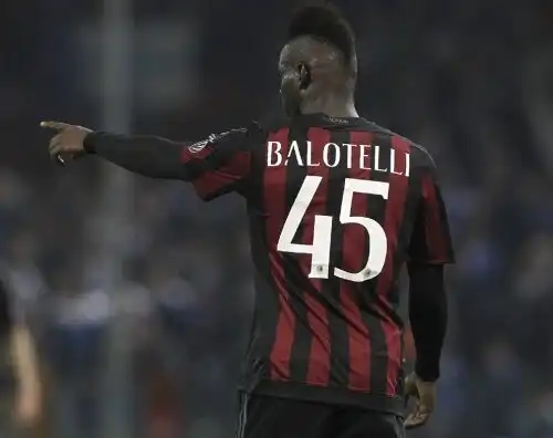 Balotelli, ora il Milan ci crede