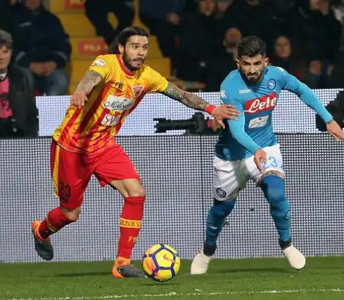 Benevento-Napoli 0-2