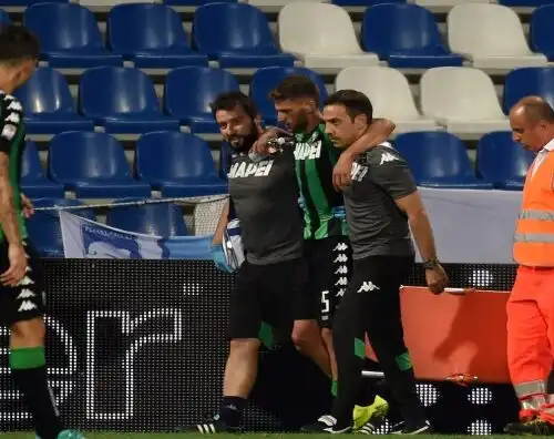 Berardi ko: Sassuolo in ansia