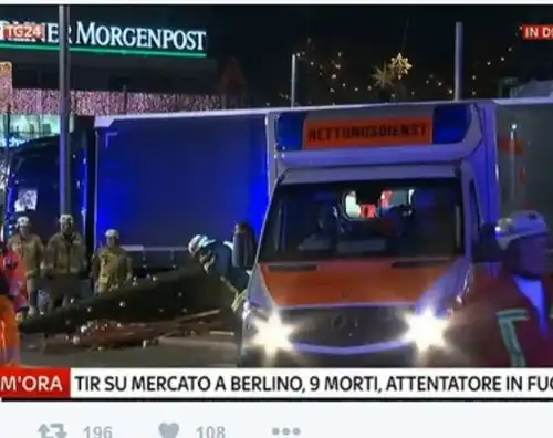 Camion sulla folla, strage a Berlino