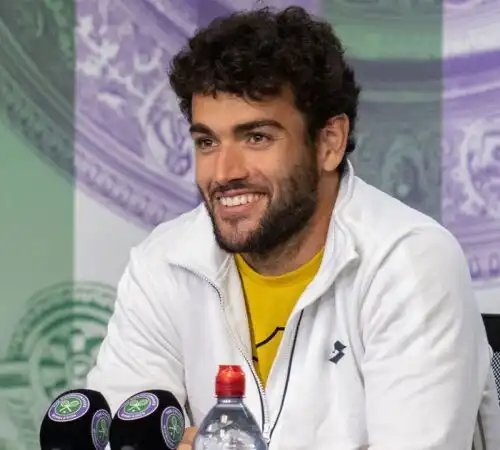 Matteo Berrettini entusiasta per la convocazione