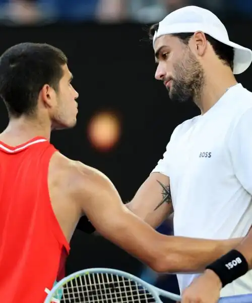 Matteo Berrettini avverte Carlos Alcaraz e tira in ballo Jannik Sinner