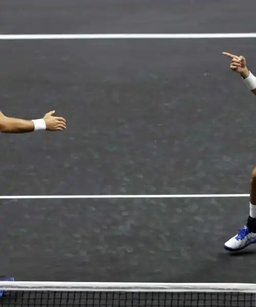 Il doppio con Matteo Berrettini e Novak Djokovic potrebbe diventare un’abitudine