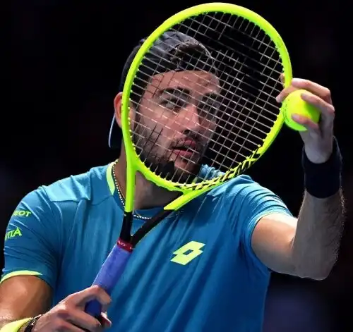 Atp Finals, Berrettini travolto da Djokovic al debutto