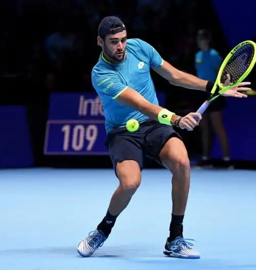 Atp Finals: Berrettini si inchina anche a Federer