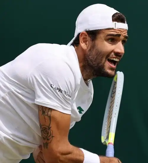 Matteo Berrettini non teme il giustiziere di Roger Federer