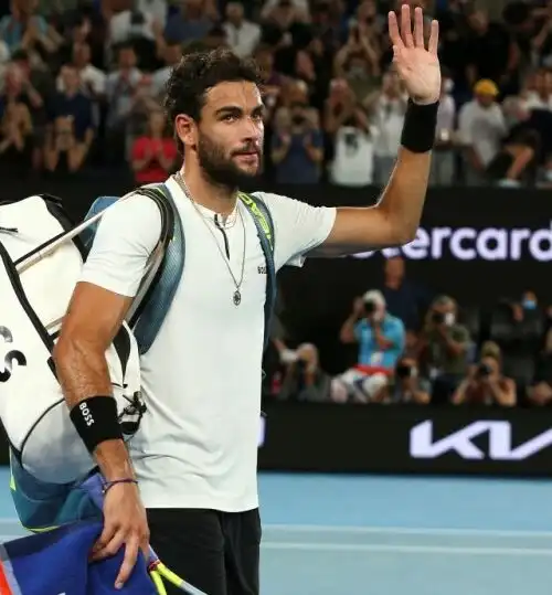 Matteo Berrettini sogna già la rinvincita con Rafael Nadal