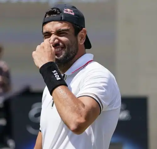 Matteo Berrettini già in palla: rimontato e battuto Lorenzo Sonego