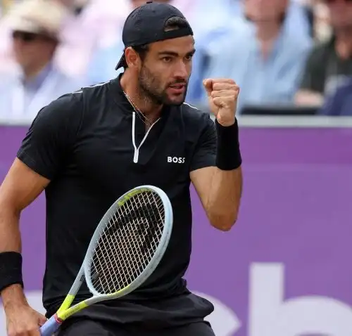 Matteo Berrettini incontenibile: secondo trionfo consecutivo al Queen’s