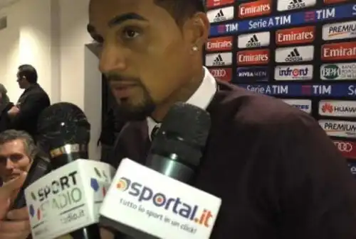 Boateng: “Segnare a San Siro è il massimo”