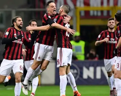 Milan-Sampdoria 1-0, i rossoneri irrompono in zona Europa