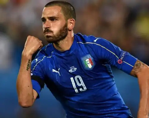 Italia, che sorpresa: gioca Bonucci