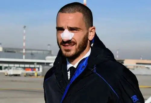 Bonucci si mette la maschera per la Svezia