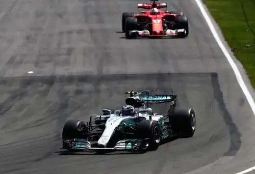 Vettel dietro a Bottas, Hamilton ottavo