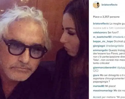 Per Briatore aglio e olio a colazione